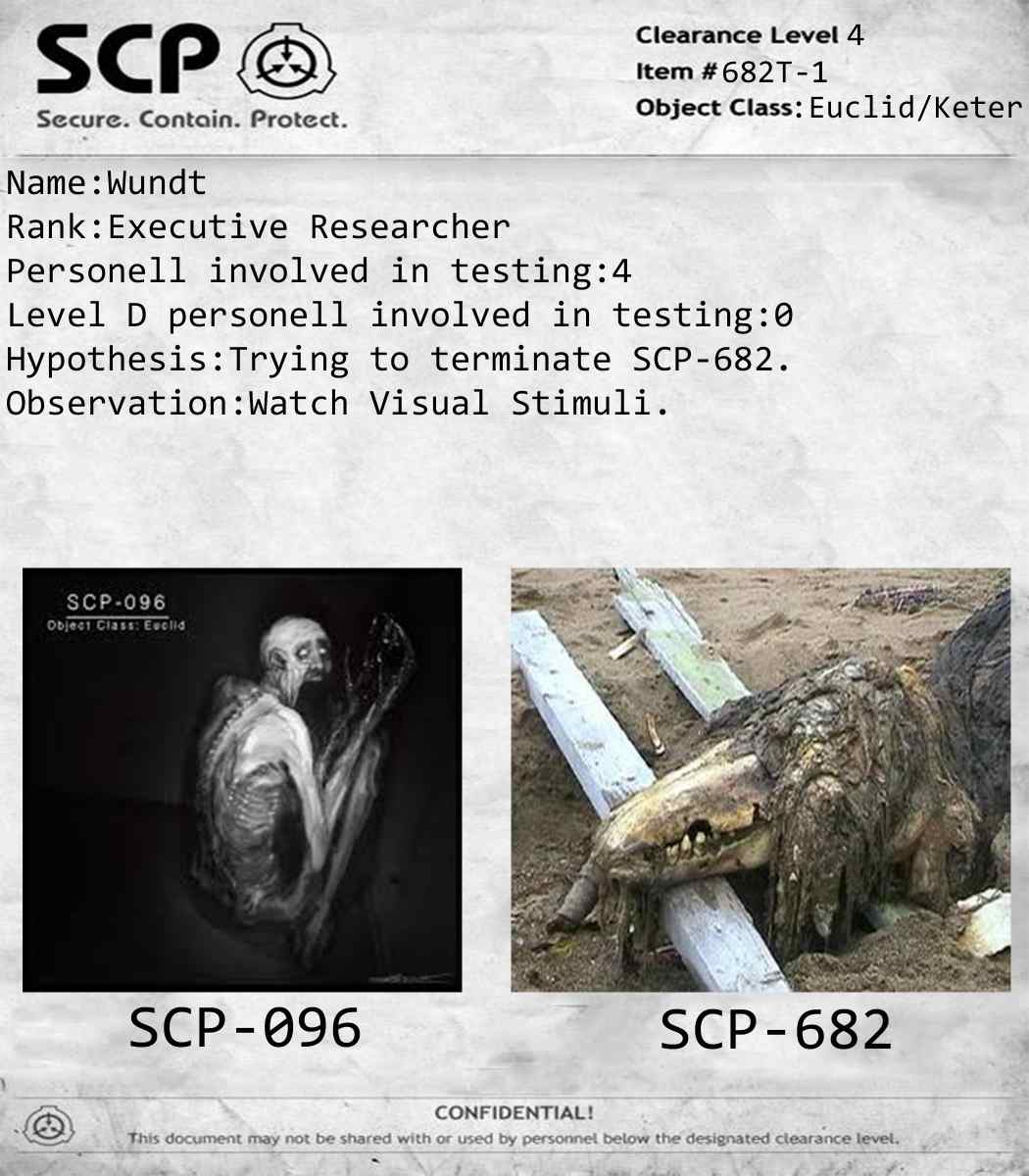 SCP-966 ~ Documentation-966-1 - Foundation Test Logs - Gaminglight Forums -  GMod Community