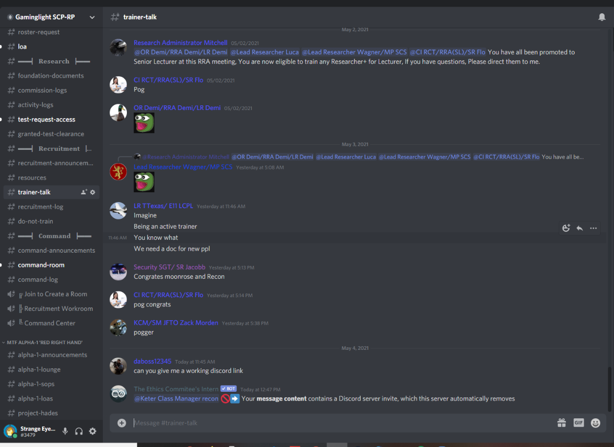 Recon's Discord Ban Appeal Accepted Accepted Gaminglight Forums